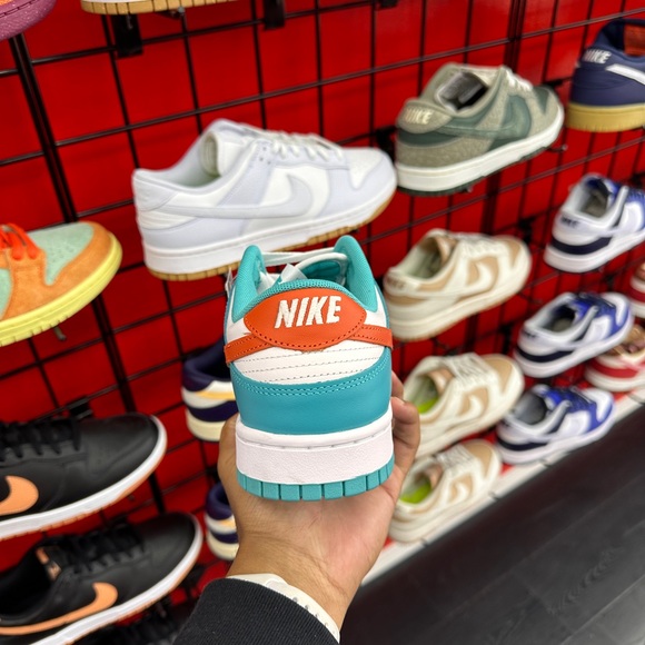 Nike Dunk Miami Dolphins Men’s Shoes - Picture 3 of 3